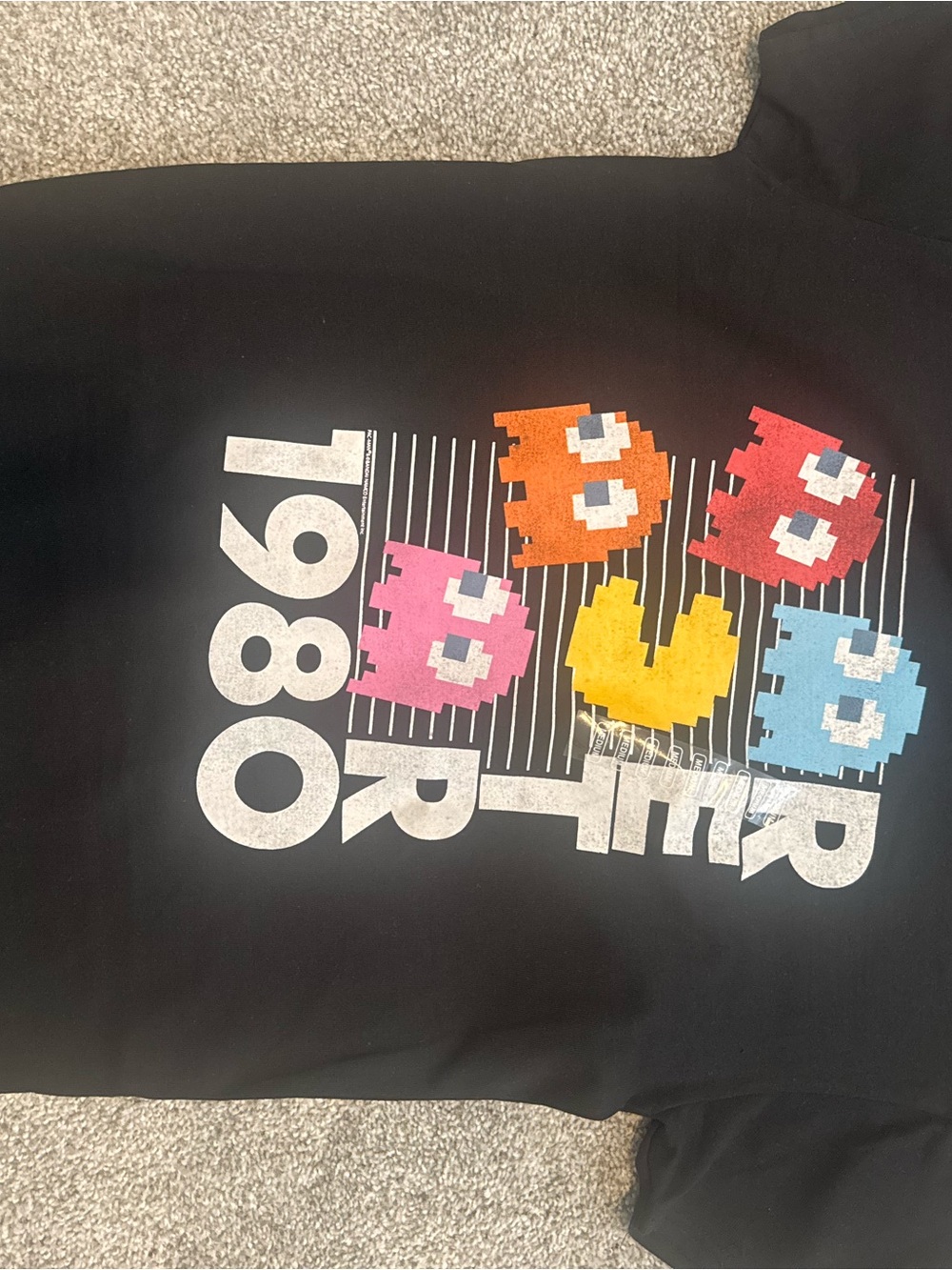 PAC man retro t shirt size medium